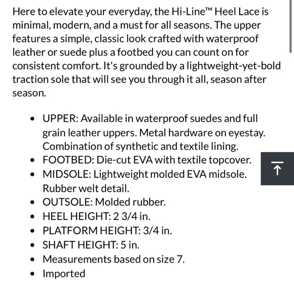 Sorel Hi-Line Heel Lace Boots - Size 8.5 - NWT - Picture 6 of 6